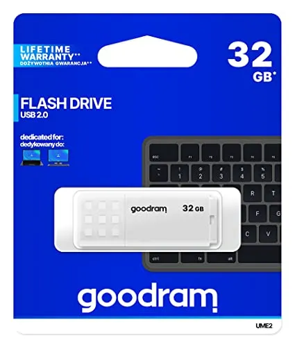 Goodram UME2-0320W0R11 PENDRIVE USB 32GB USB 2.0 Bianco