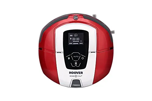 Hoover RBC040/1 Robot Aspirapolvere ROBO.COM3, 0.5 litri, Rosso