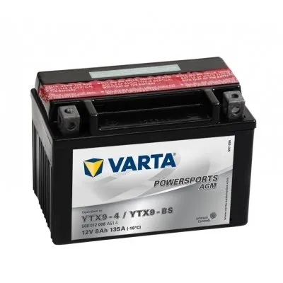 Varta - Powersports AGM 50812 – YTX9-BS - Batteria per moto