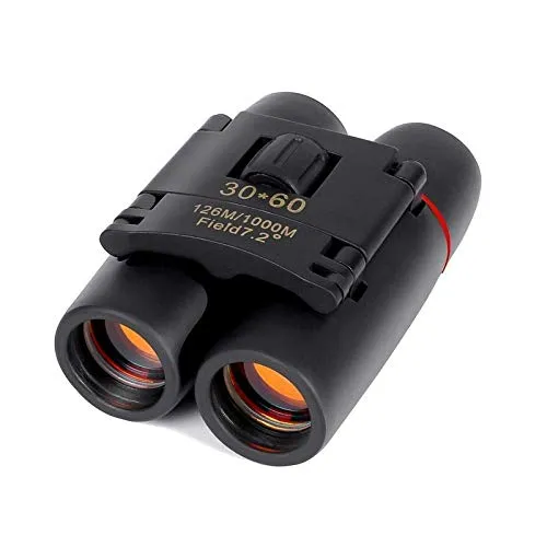 LFDHSF Telescopio, binocolo Sakura Night Vision 30X60 Zoom Ottico 126M1000M Giorno e Notte,