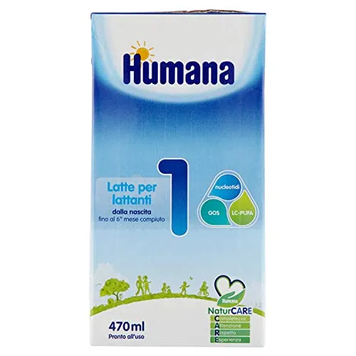 Humana 1 Latte per Lattanti - 470 ml