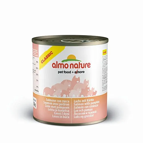 Almo Nature - Classic con Salmone e Zucca Lattina 280,00 gr
