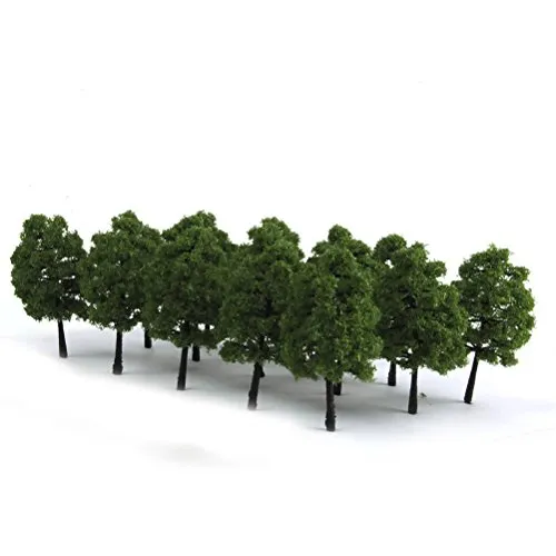 ROSENICE Landscape Model Trees for Decoration 9CM - 20 Pieces