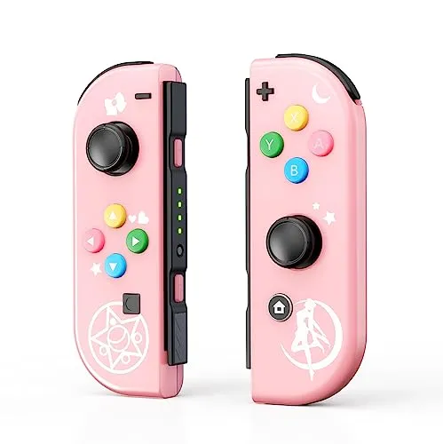 Reddening controller wireless per Switch, sostituendo Joycons Joypads sinistra e destra controller wireless supporto Motion Control/doppia vibrazione