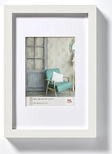 Walther Design Stockholm Cornice Foto, Bianco, 60x80 cm