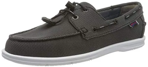 Sebago Naples Tech, Men’s 70014Z0 Boat Shoes (Mid Grey 985) 8 UK