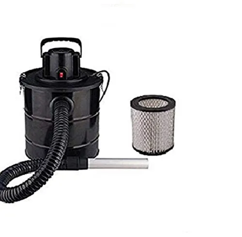 bidone aspiracenere pellet detriti aspira cenere capienza 15 litri 1200 w con tubo flessibile 1,2 mt e 1 filtro