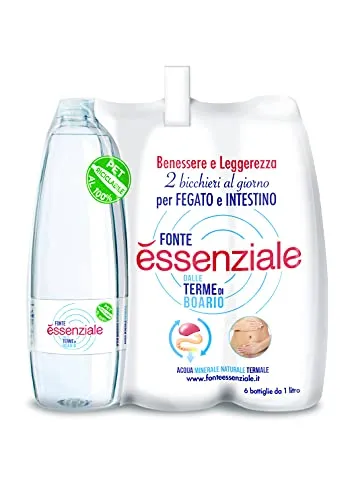 Fonte Essenziale Acqua Minerale Naturale - 6 x 1 L