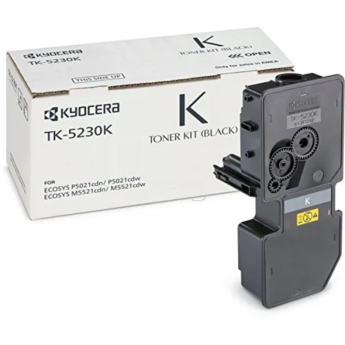 KYOCERA TK-5230K Toner 2600pagine Nero cartuccia toner e laser