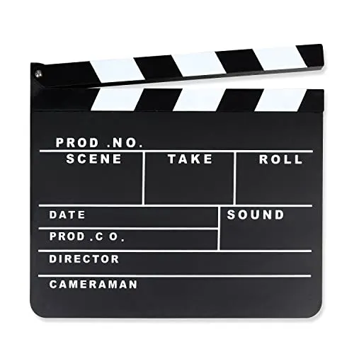 Schramm® Director Flap 30x27cm Director Flap Flap Film Film Flap Scena Flap Hollywood Chalkboard clapbaord Director Flaps Film Flaps