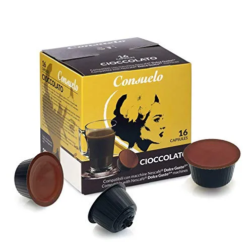 Consuelo Dolce Gusto*, capsule compatibili - Cioccolata, 96 capsule (16 x 6)