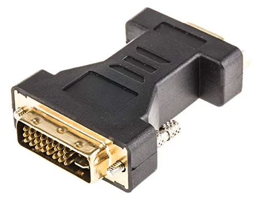 RS PRO Adattatore di rete, connettore DVI-I, sub-D, presa a 15 poli (VGA), maschio, femmina
