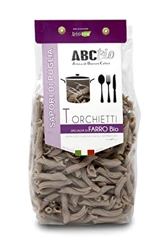 Carioni Food & Health Pasta Formato Torchietti di Farro, bio, 500g