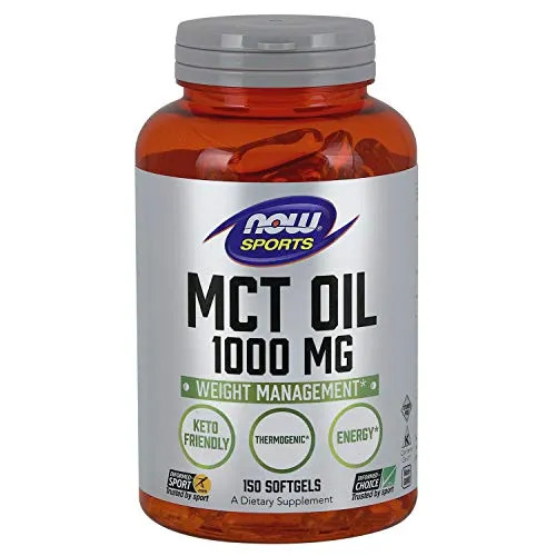 Now Foods, MCT Oil, 1000 mg, 150 Softgels