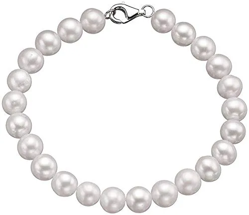 Bracciale MILUNA di perle e oro bianco 18kt PBR1675