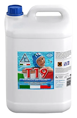 C.A.G Chemical 19T0050 T19 Antialghe Liquido a Basso Potere Schiumogeno