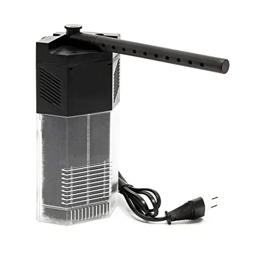 Pompa per acquario SunSun JP-094 con filtro angolare Nano XL 650 l/h 7W Filtro interno