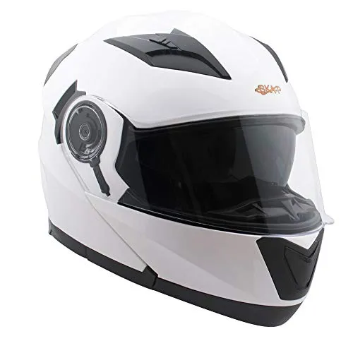 Casco modulare SKA-P 5XH ROAD Bianco metal, XS