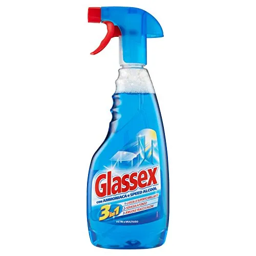 Glassex Detergente per vetri con Ammoniaca - 500 ml