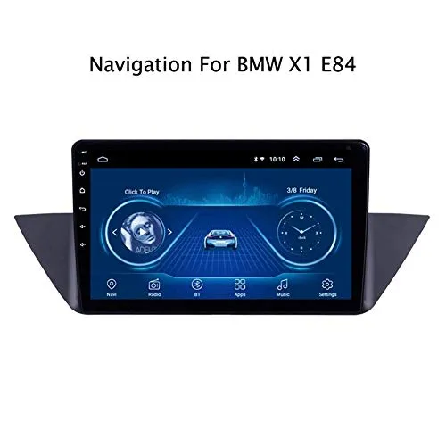 Per BMW X1 E84 2009-2013 dello schermo del sistema di navigazione Navigatore Satellitare Lettore Tracker radio touch da 10.1 pollici Gps specchio collegamento Wifi Bluetooth