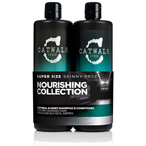 TIGI Catwalk Tween Duo - Oatmeal & Honey - Shampoo 750 ml + Conditioner 750 ml