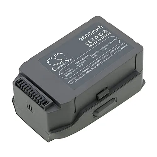 Cameron Sino Batteria ricambio 3600 mAh per DJI Mavic 2 Pro, Mavic 2 Zoom, PN. FB2-3850, CP.MA.00000038.01/76573