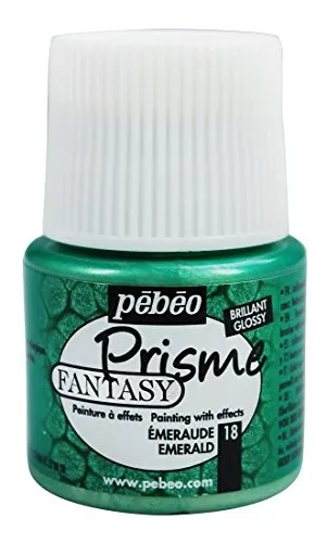 PEBEO-Fantasy Prisme, 45 ml, Colore: Smeraldo