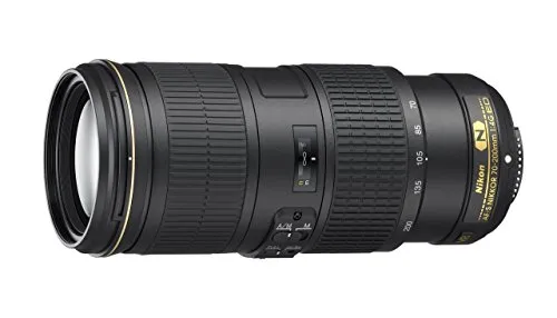 Nikon Obiettivo Nikkor AF-S 70-200 mm, f/4G ED VR, Nero [Versione EU] (Ricondizionato)
)