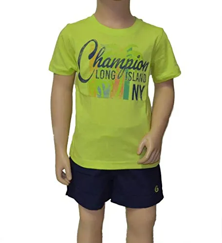 Champion Completino Bambino T-SHIRTCOSTUME 304924GS053 Verde 5-6 A