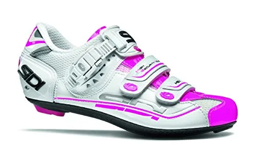 SIDI 676505VAR - Ciclismo Bicicletta Bycicle Mujer Genius 7 Color Blanco/Fucsia Talla 37