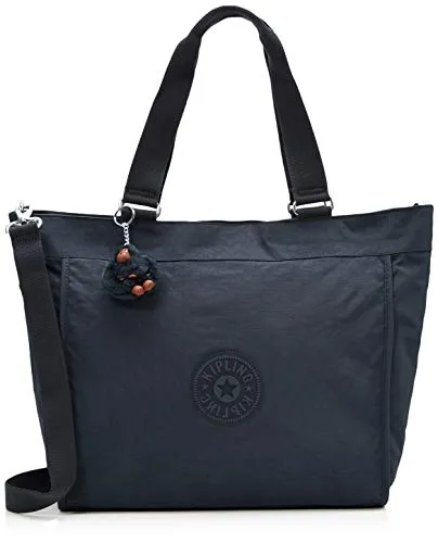 Kipling New Shopper L - Borse a tracolla Donna, Blu (True Navy), 15x24x45 cm (W x H x L)