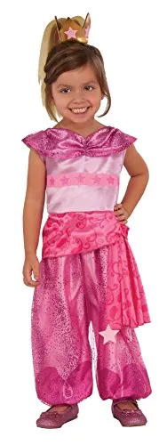 Rubie's, Costume da Bambina da Genio, Leah della Serie Shimmer And Shine