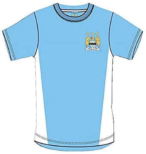 Manchester City FC - Maglietta da uomo SkyBlue, Blu, XXL
