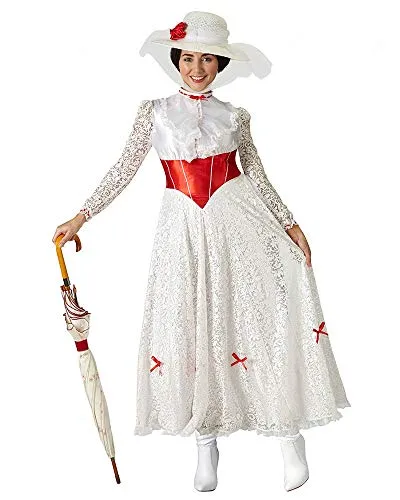 Rubie's, costume ufficiale da Mary Poppins “Jolly Holiday”, da donna, musical Disney