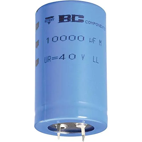 VISHAY Condensatore elettrolitico 2222 058 58332 10 mm 4700 µF 63 V 20% (Ø x A) 35 mm x 40 mm 1 pz. Snap-in