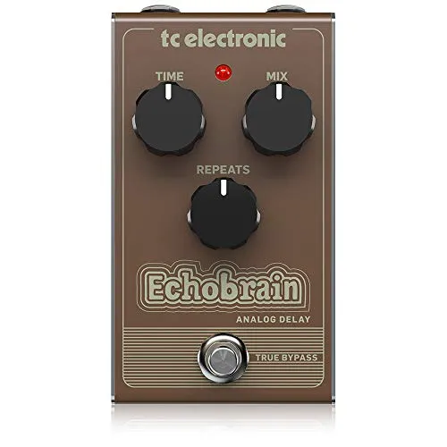 TC Electronic ECHOBRAIN ANALOG DELAY Pedale delay stile vintage con circuito Bucket-Brigade completamente analogico