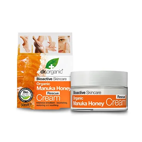 Dr.Organic Manuka Honey Crema Viso, 50ml