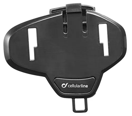 Interphone | KITADBRACKETSP | Kit Staffe Adesive da Casco Moto per Bluetooth Cellularline Avant, Tour, Sport, Link ed Urban