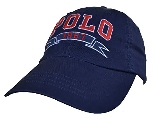 Ralph Lauren Classic Sport Cap Polo 1967 Cotone Taglia unica Blu