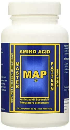 MAP Master Amino Acid Pattern® Formula originale (120 compresse) 99% Net Nitrogen Utilization® (NNU®)