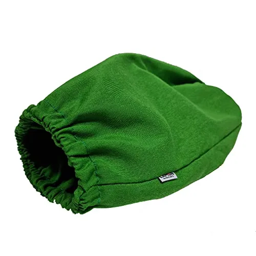 Fabotex Camon Paraorecchie per Cani Verde 28 x 33 cm, Paraorecchie Cocker, Cani Accessori, Bandana Cane, Paraorecchie Cane, Fascia Paraorecchie, Fashion Dog, Made in italy