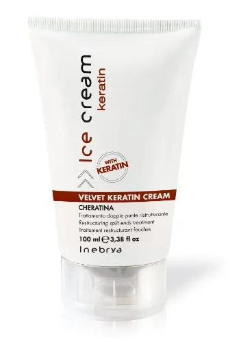 Inebrya Ice Cream Keratin Velvet Cream - 100 Ml