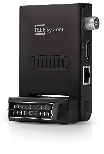 TELE System TS6807 digitale Terrestre Full HD Nero dvbt2