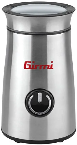 Girmi MC0100 Macinacaffè, 150 W, Stainless Steel, Acciaio