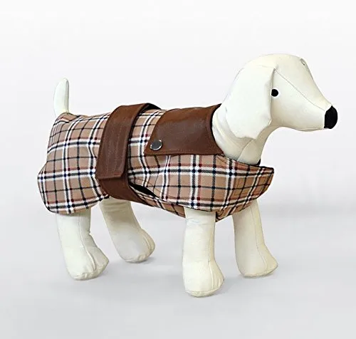 Dog Line Impermeabile Kensington Marrone 60 cm