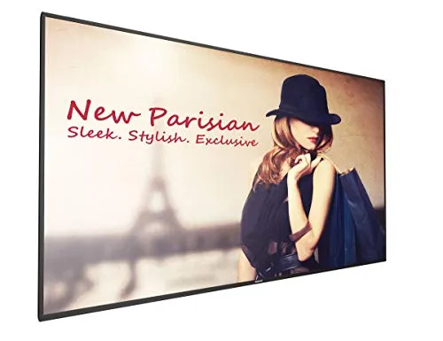 Philips 65BDL4150D 163,8 cm (64.5") 4K Ultra HD Pannello Piatto per segnaletica Digitale Nero 65BDL4150D, 163,8 cm (64.5"), 3840 x 2160 Pixel, 500 CD/m², 4K Ultra HD, 16:9, 8 ms