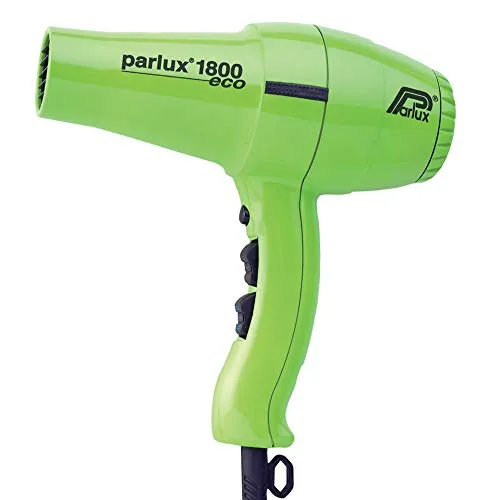 Parlux Asciugacapelli Professionale, Phon 1800 ECO, Verde - 798 ml