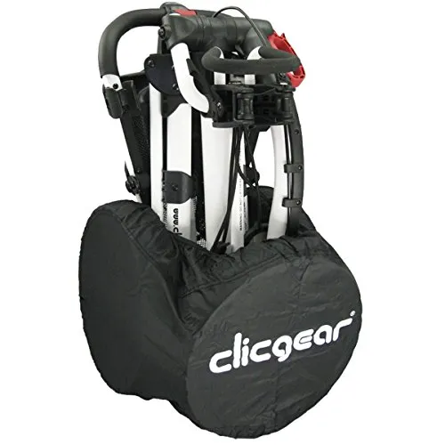 Longridge CGWC01 Copriruota per carrello da golf Clicgear, nero, grande