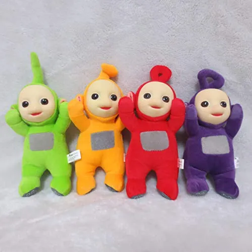 XINGYAO Pupazzo di pezza 4 pz / Set 20 cm Super Carino Peluche Teletubbies Giocattolo farcito Bambola Regalo di Natale e Compleanno per Bambini