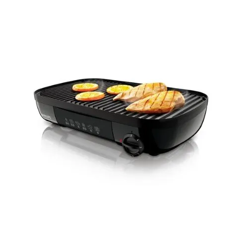 Philips HD6320/20 Grill da Tavolo, Piastra Doppia reversibile - Daily Collection -